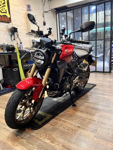 TP 立體編織油箱貼 CB300R